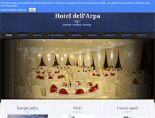 Tablet Screenshot of hoteldellarpa.it